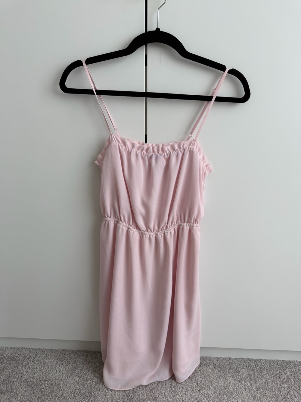 Sunday Best Light Pink Strap Dress